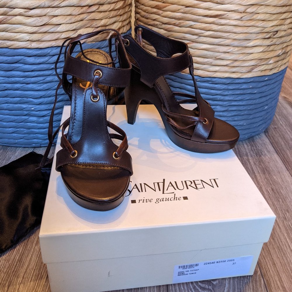 NIB (W37) - YSL Soho 105 Sandal